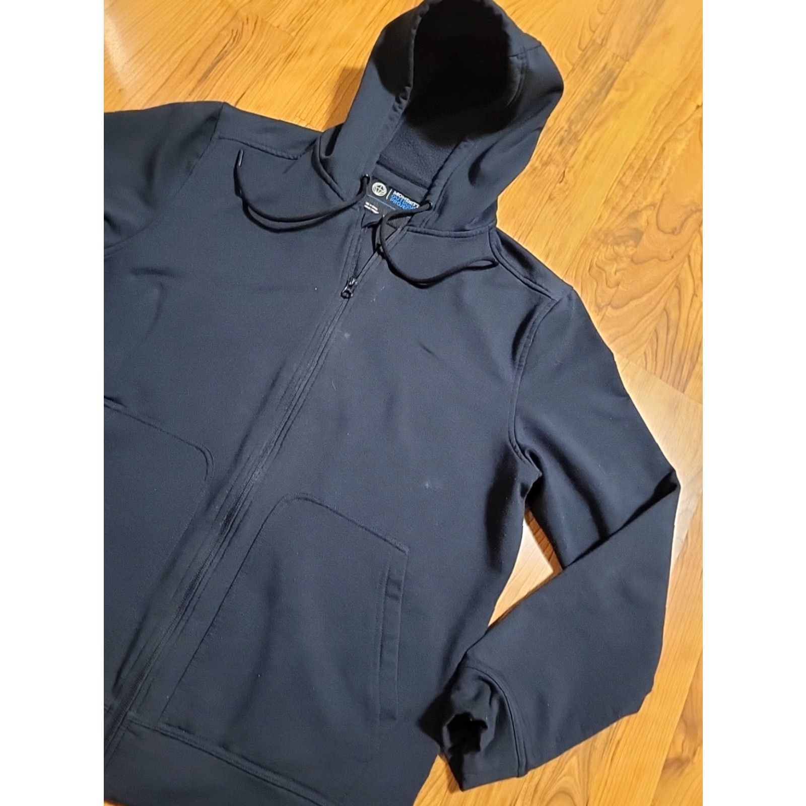 Y/Project MONDETTA Outdoor Project Hoodie Full Zip Lg Black Fleece Lined Softshell Men Size US L / EU 52-54 / 3 - 2 Thumbnail