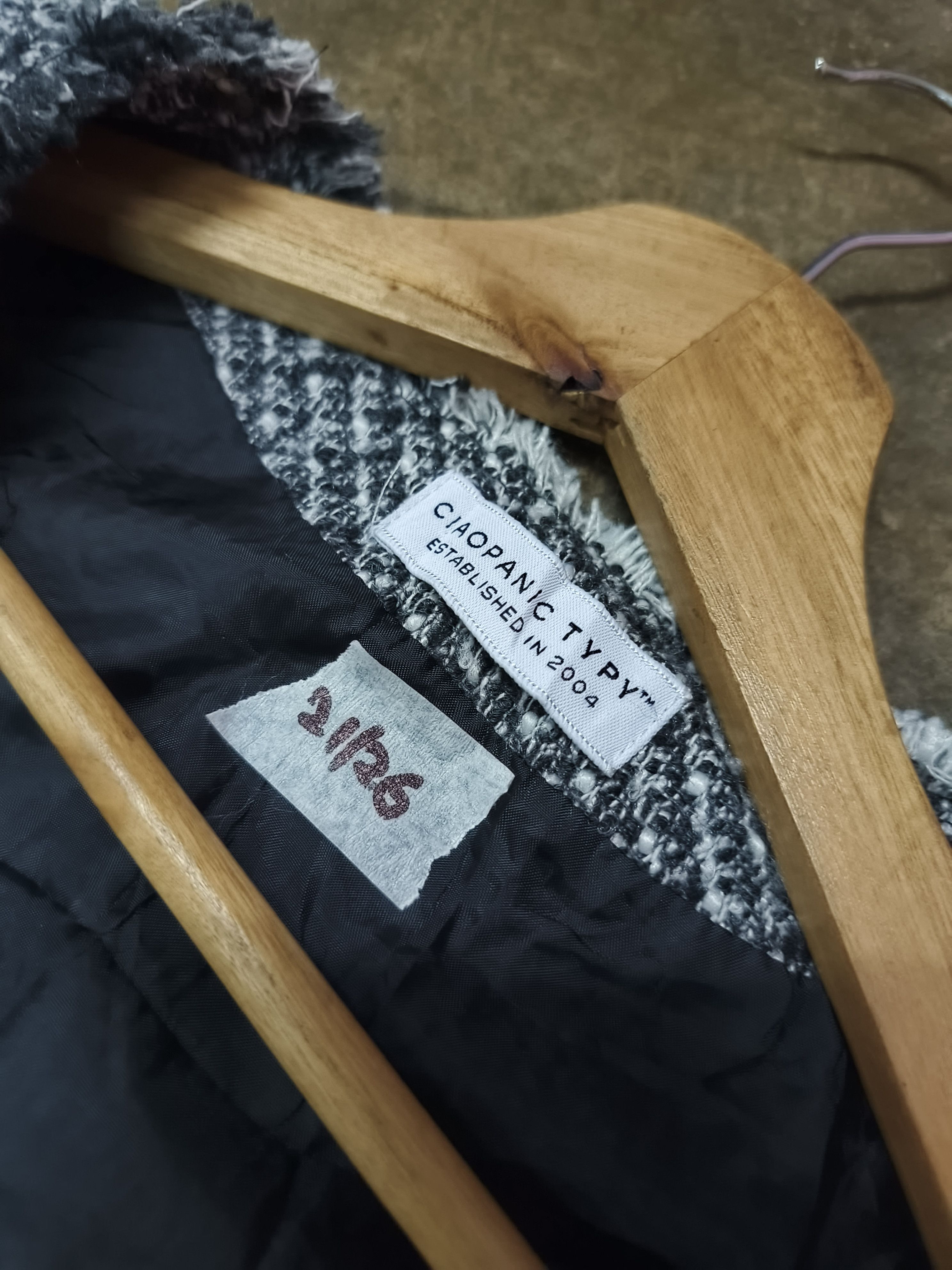 Ciaopanic CIAOPANIC TYPY AVANT-GARDE CARDIGAN JACKET Size ONE SIZE - 8 Thumbnail