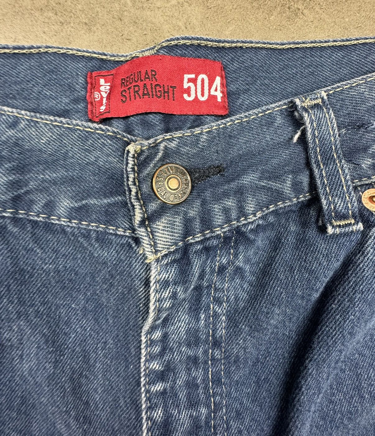 Levi's Levi’s. Regular Straight. 504 Size US 38 / EU 54 - 2 Thumbnail
