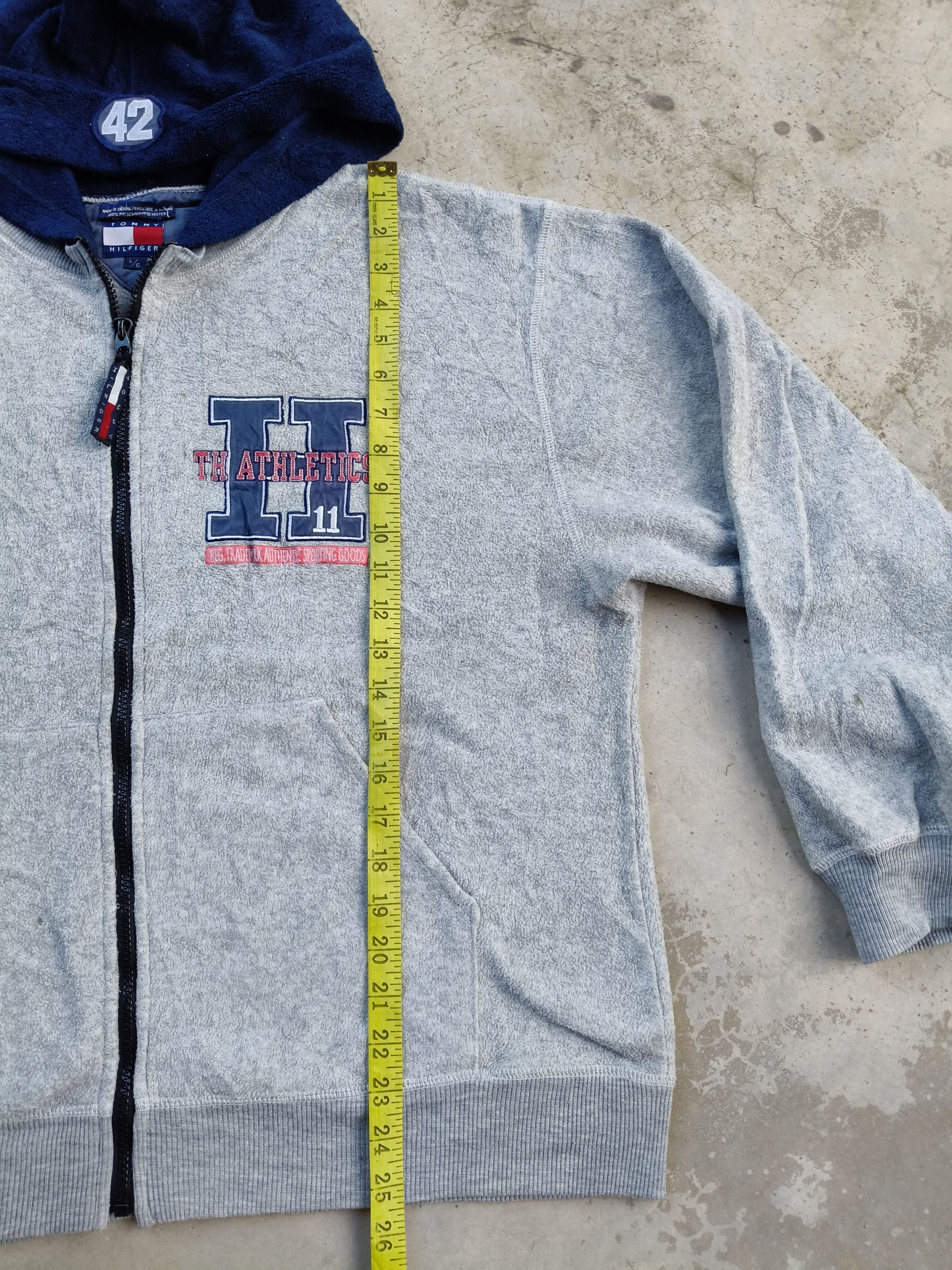 Tommy Hilfiger Tommy Hilfiger Fleece Zipper Hoodie Size US L / EU 52-54 / 3 - 11 Thumbnail