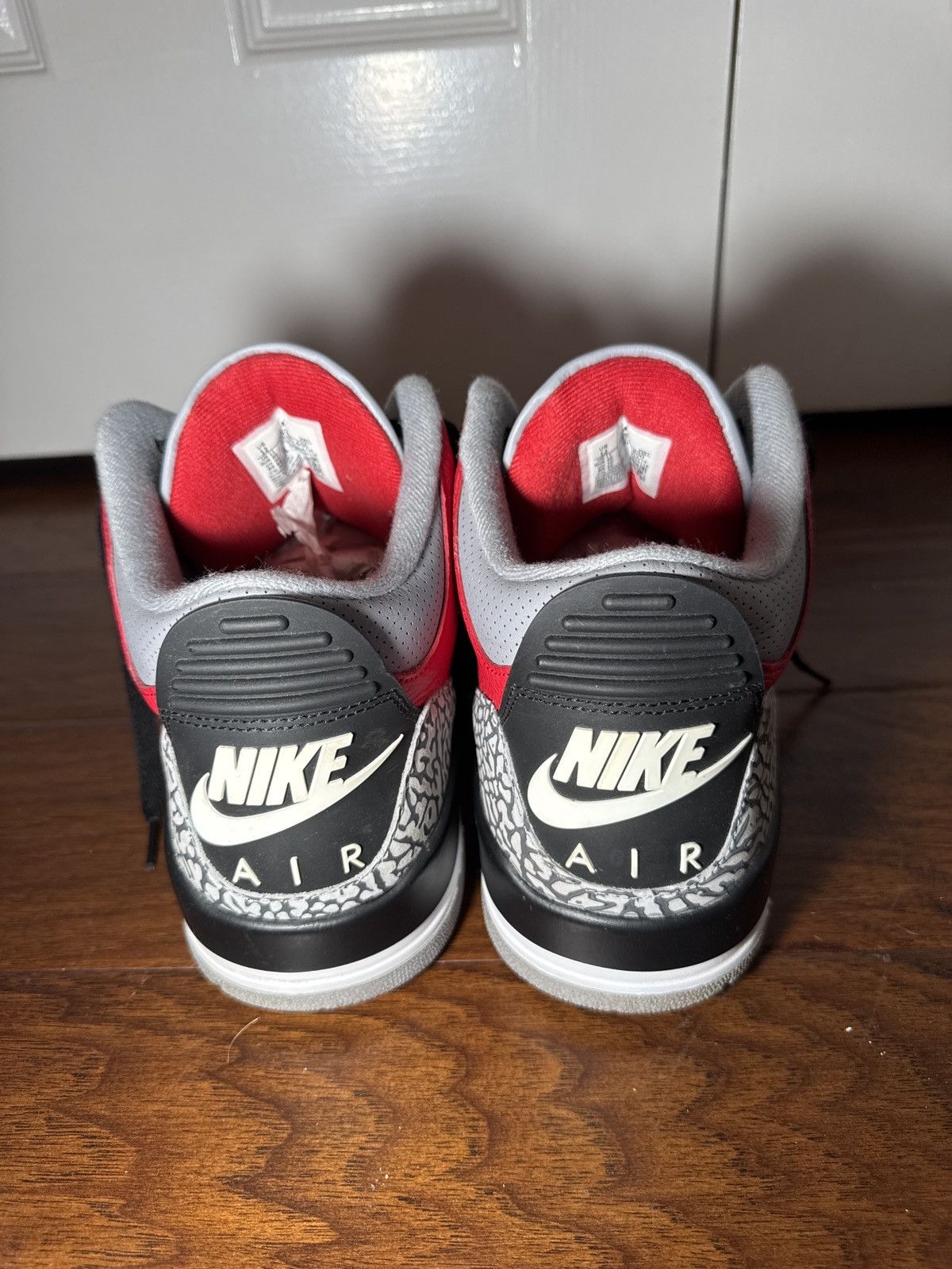Jordan Brand Nike Air Jordan 3 Retro 'Unite' Fire Red Size US 12 / EU 45 - 4 Thumbnail