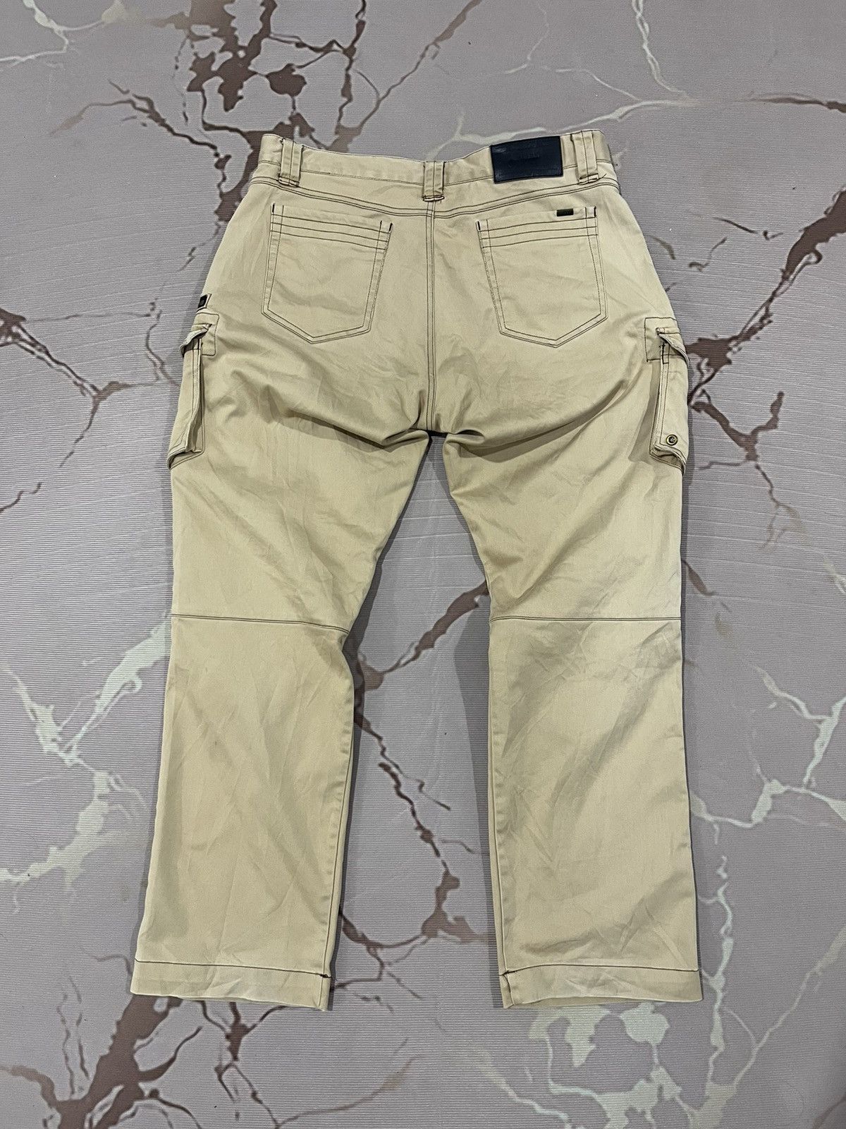 Japanese Brand Jawin Stretch Slim Cargo Work Pants Size US 34 / EU 50 - 9 Thumbnail