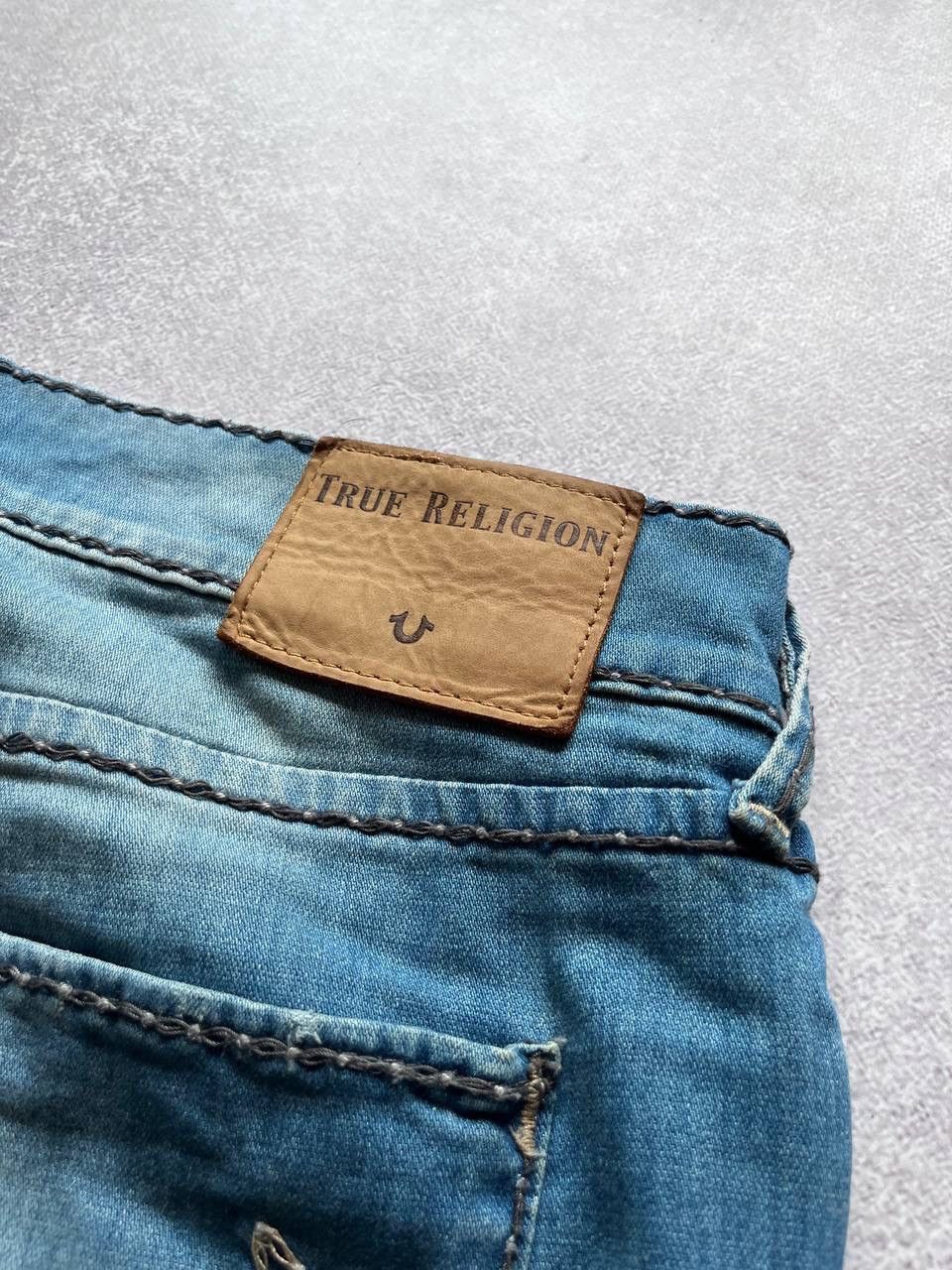 True Religion × Vintage Vintage True Religion Baggy Jeans Chief Keef Style 33 Size US 33 - 4 Thumbnail