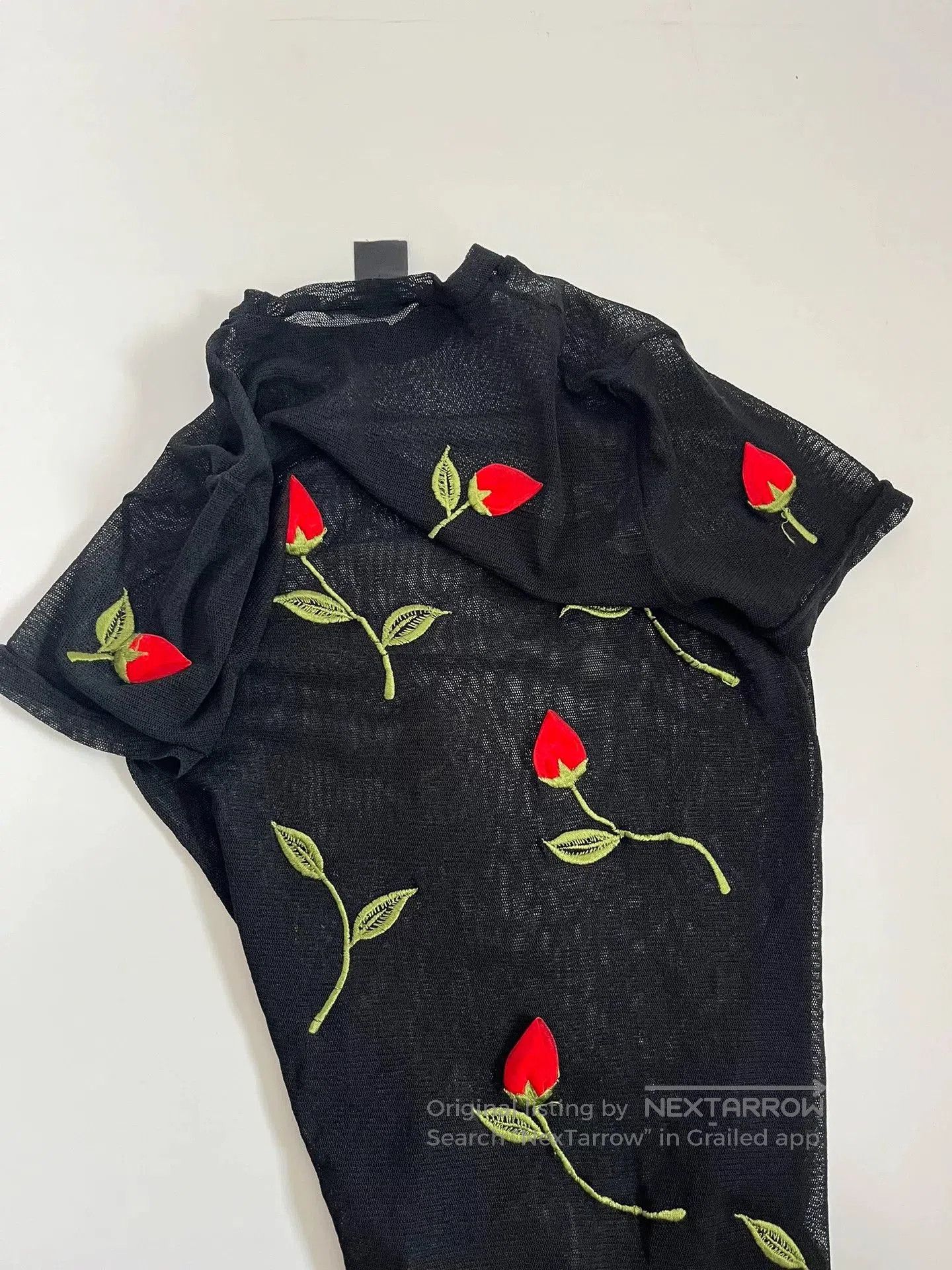 Vivienne Tam Vivienne Tam Embroidered Floral Mesh Dress. Size S / US 4 / IT 40 - 8 Thumbnail