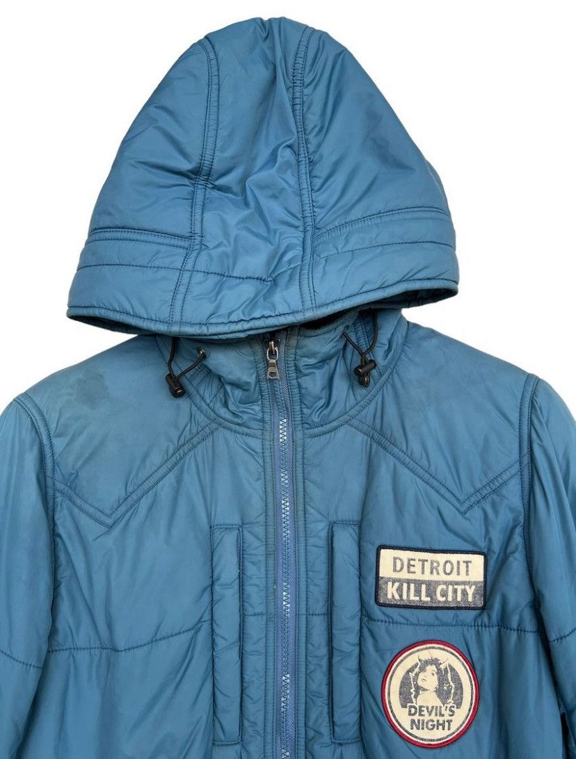 Hysteric Glamour Hysteric Glamour Patch Blue Puffer Jacket Small Size US S / EU 44-46 / 1 - 5 Thumbnail