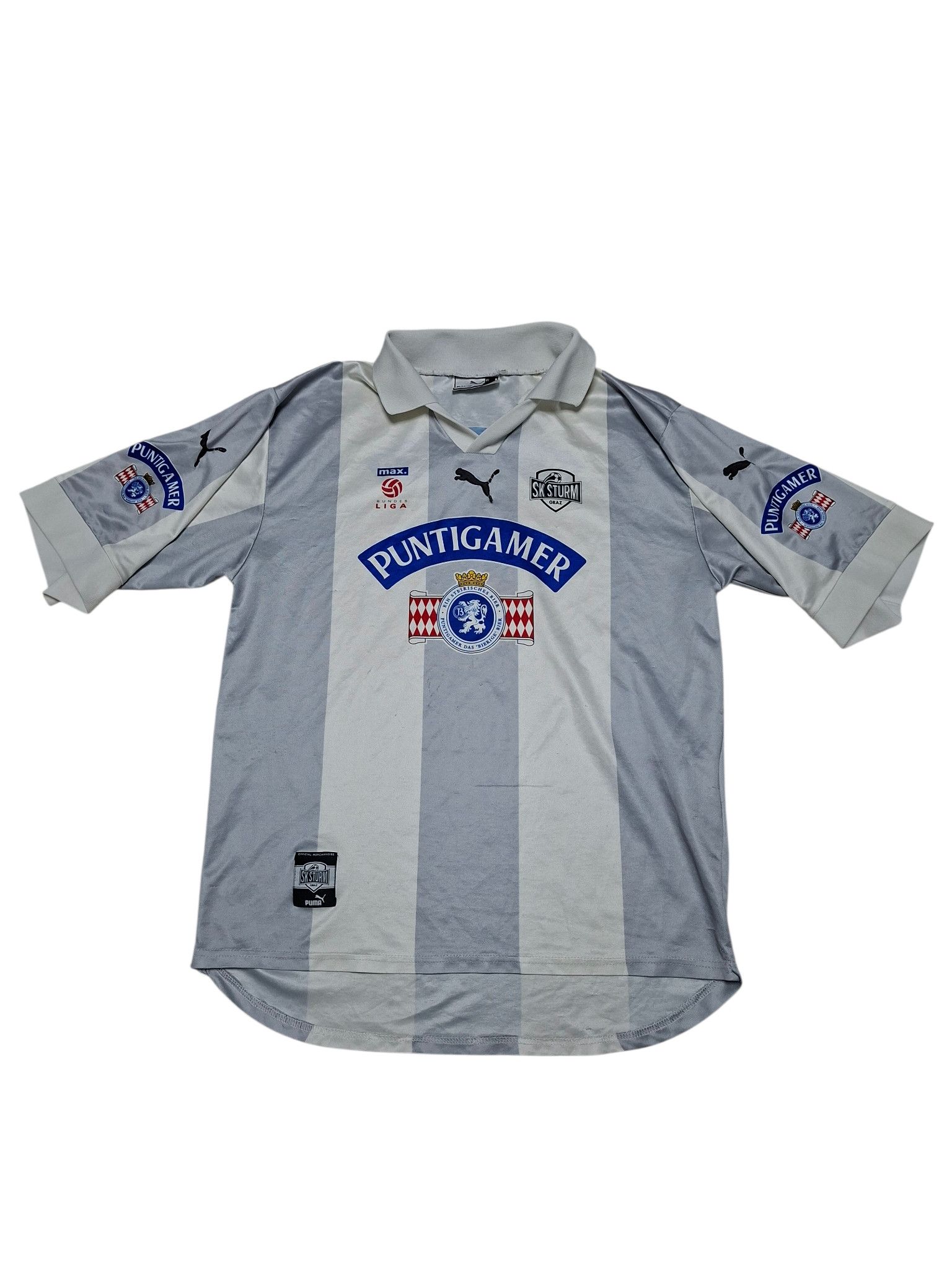 Puma STURM GRAZ PUMA VINTAGE SOCCER JERSEY Size US S / EU 44-46 / 1 - 1 Thumbnail