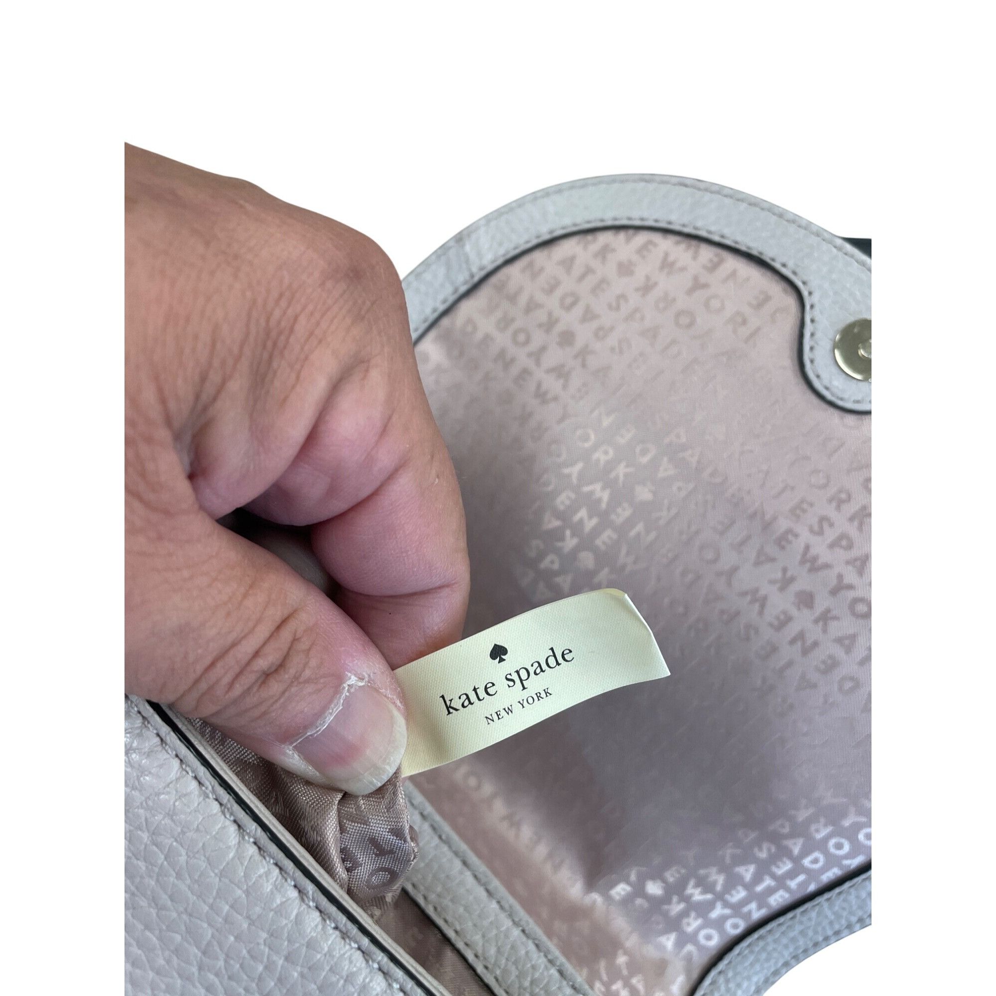 Kate Spade Kate Spade Womens Leather Black Gray charmed crossbody Handb Size ONE SIZE - 15 Thumbnail