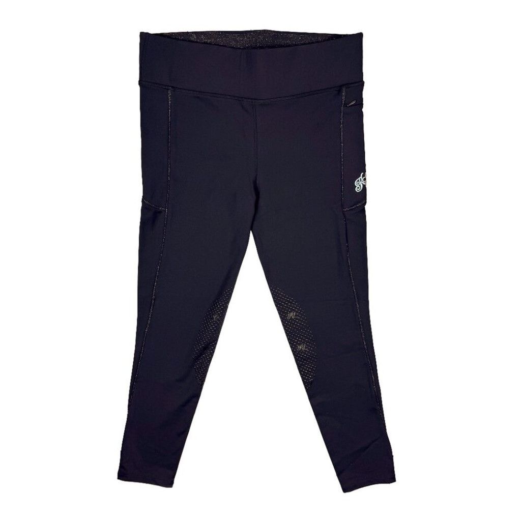 Kingsman Kingsland Katinka Winter Tight K-Grip Black Breeches Size XL Size 38" / US 16 / IT 52 - 3 Thumbnail