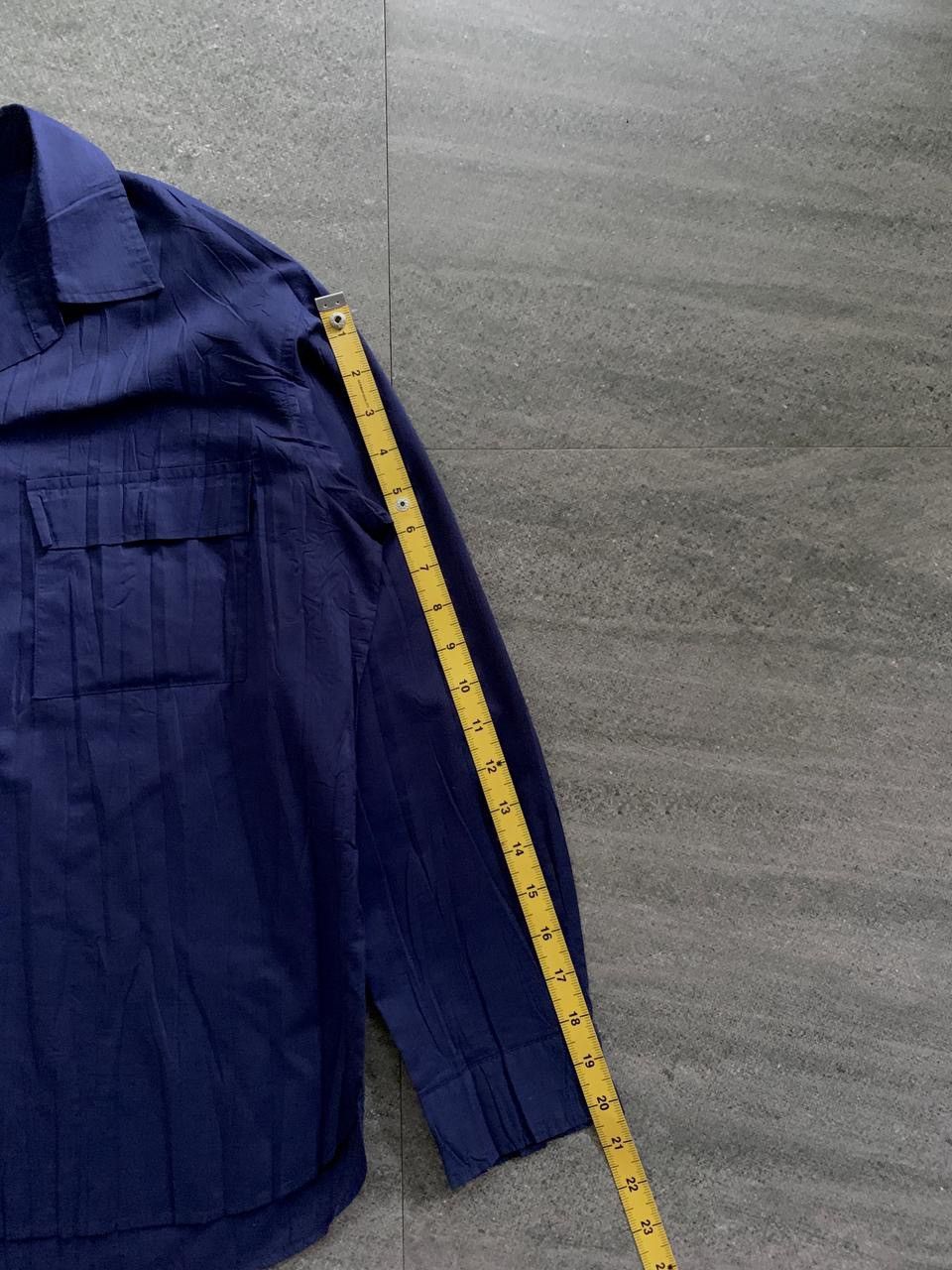 Pleats Please Issey Miyake Double Pocket Pleated Shirt Size US S / EU 44-46 / 1 - 9 Thumbnail