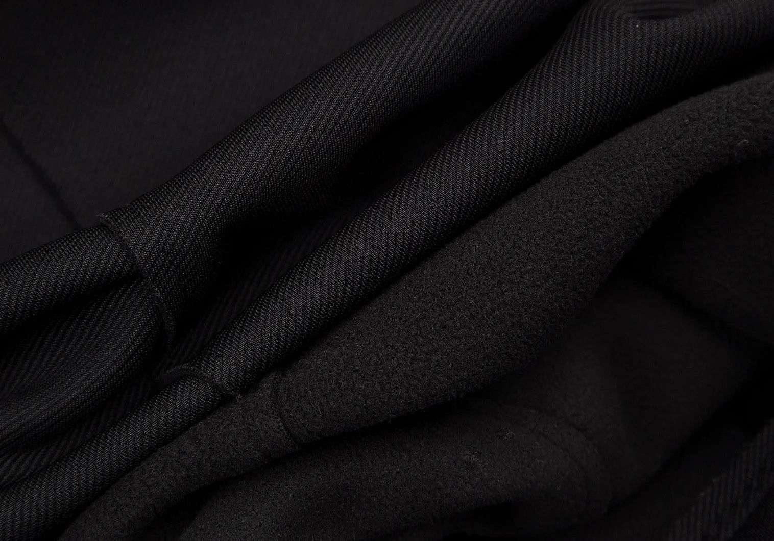 Emporio Armani Outseam Fleece-Lined 2B Jacket in Black, Size XL Size US XL / EU 56 / 4 - 14 Thumbnail