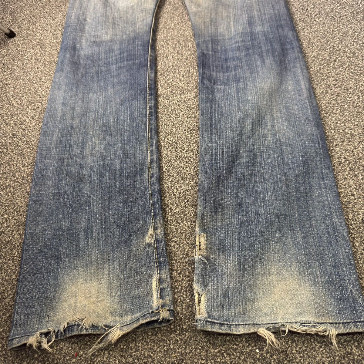 True Religion Destroyed True Religion Long Jean Hysteric Glamour Style LGB Size US 29 - 10 Thumbnail