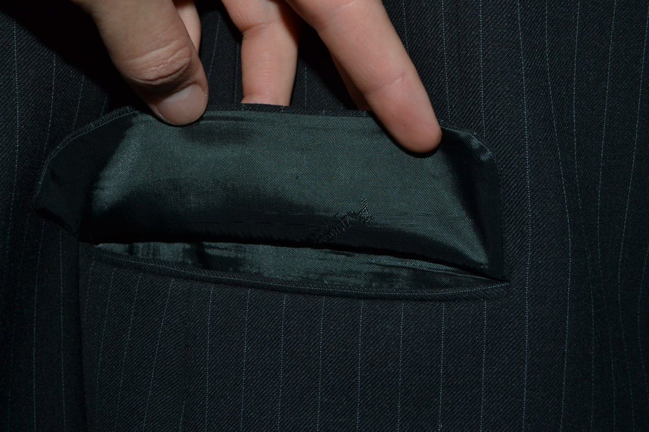 Aquascutum Aquascutum Blazer Two buttons Striped gray Men Size 44 / L Size 44R - 9 Thumbnail