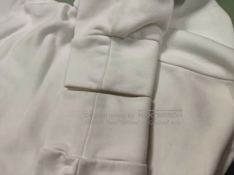 Fendi Fendi White Logo Embroidered Sweatshirt Size L / US 10 / IT 46 - 7 Thumbnail