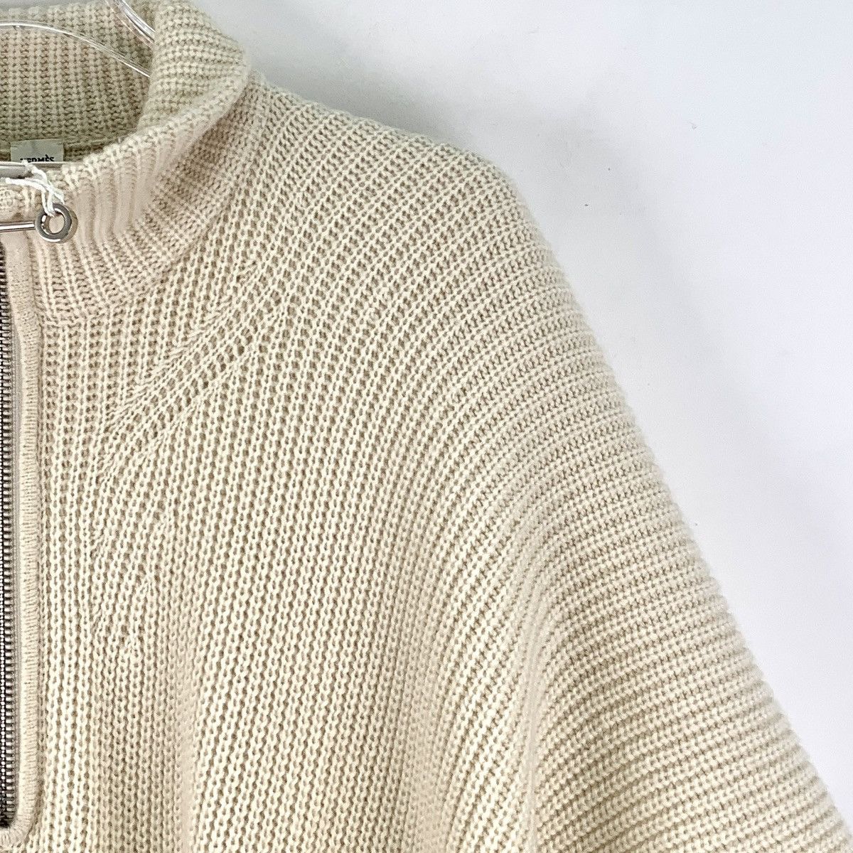 Hermes Hermes Cashmere Half-zip Short Sleeve Knit Dress K26WX Size XS / US 0-2 / IT 36-38 - 3 Thumbnail