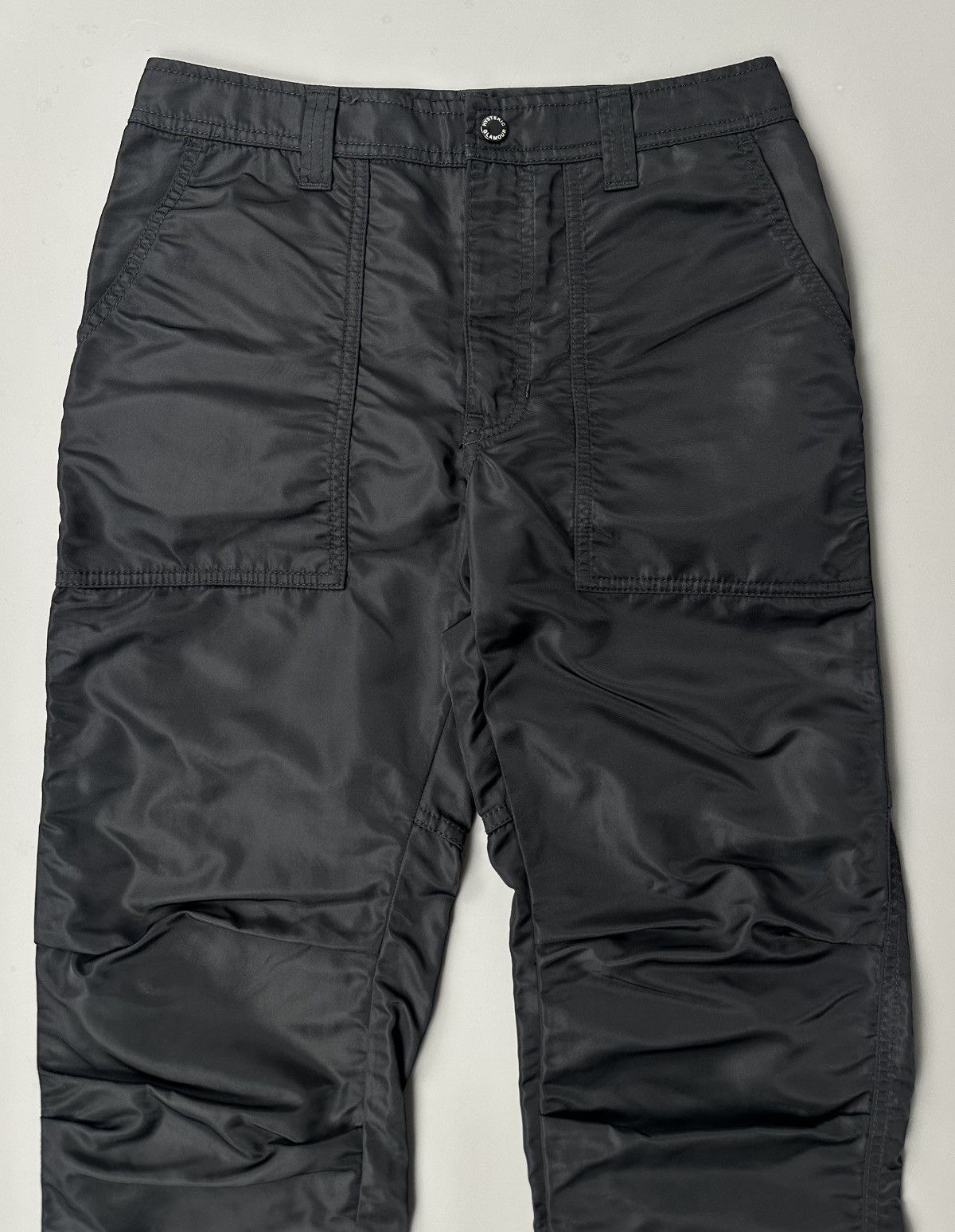 Hysteric Glamour Hysteric Glamour- Nylon Stretch - Ankle Zipper Pants Black Size US 28 / EU 44 - 2 Thumbnail