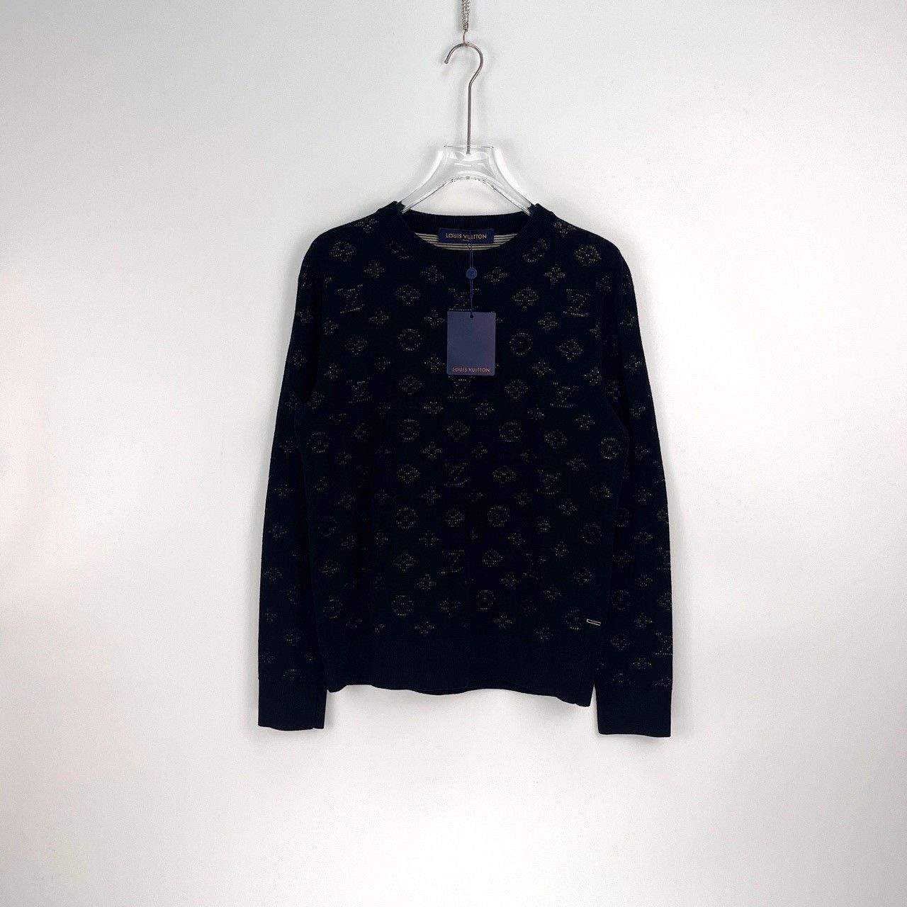Louis Vuitton Louis Vuitton Black colorful hollowed-out full-print sweate Size US S / EU 44-46 / 1 - 3 Thumbnail