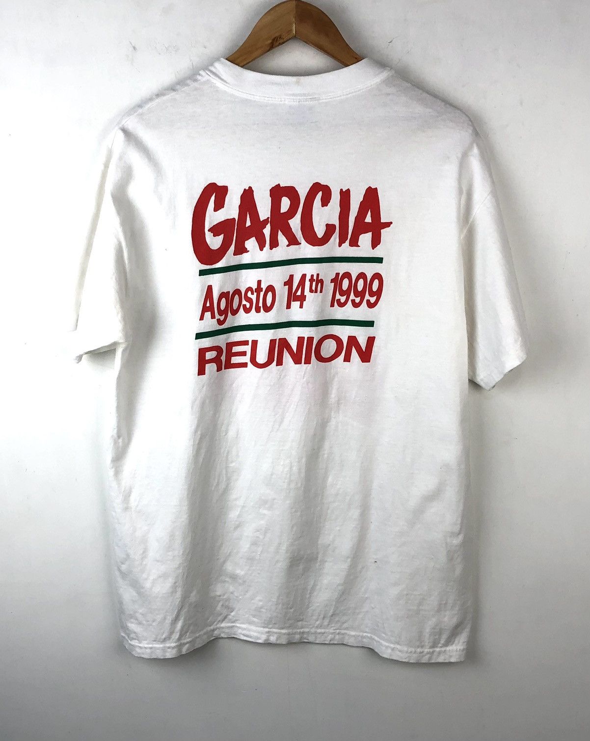 Vintage Vintage politics garcia 99 elections tee rare hanes beefy Size US L / EU 52-54 / 3 - 3 Thumbnail