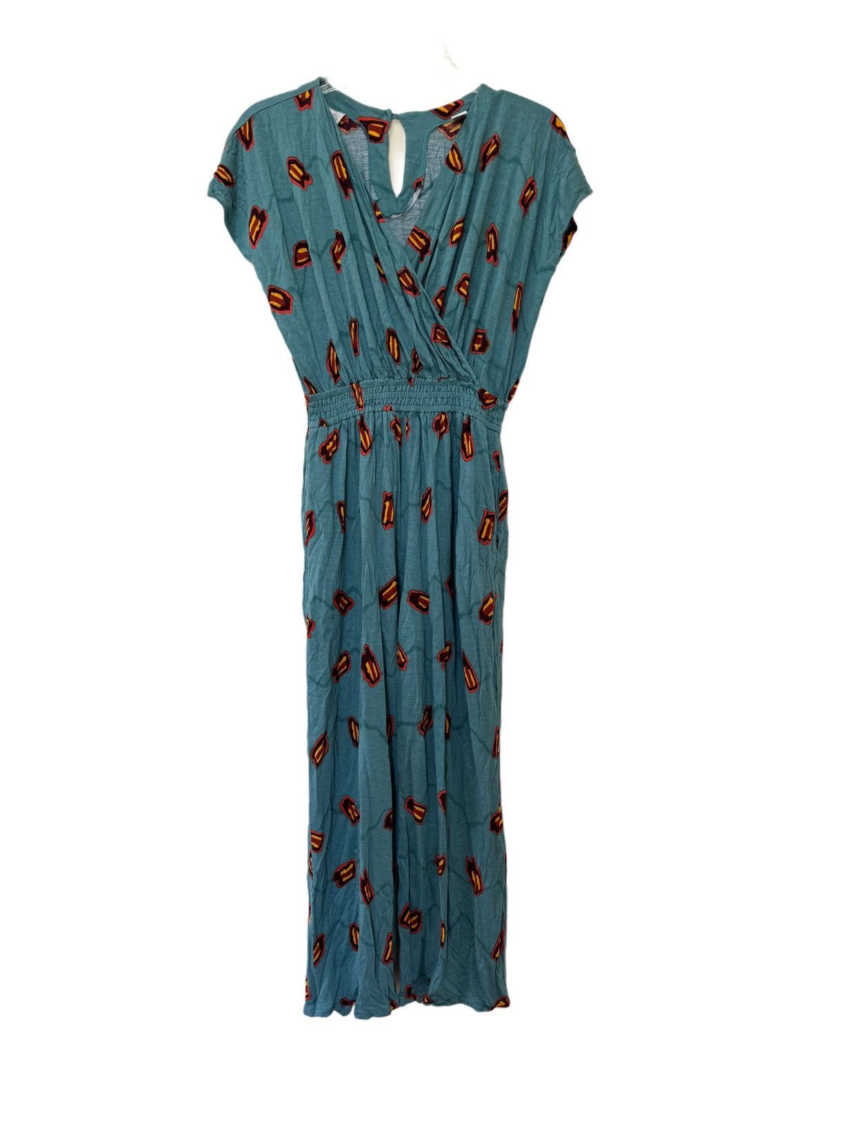 Vintage Cache small 80’s romper teal turquoise one piece romper Size S / US 4 / IT 40 - 2 Thumbnail