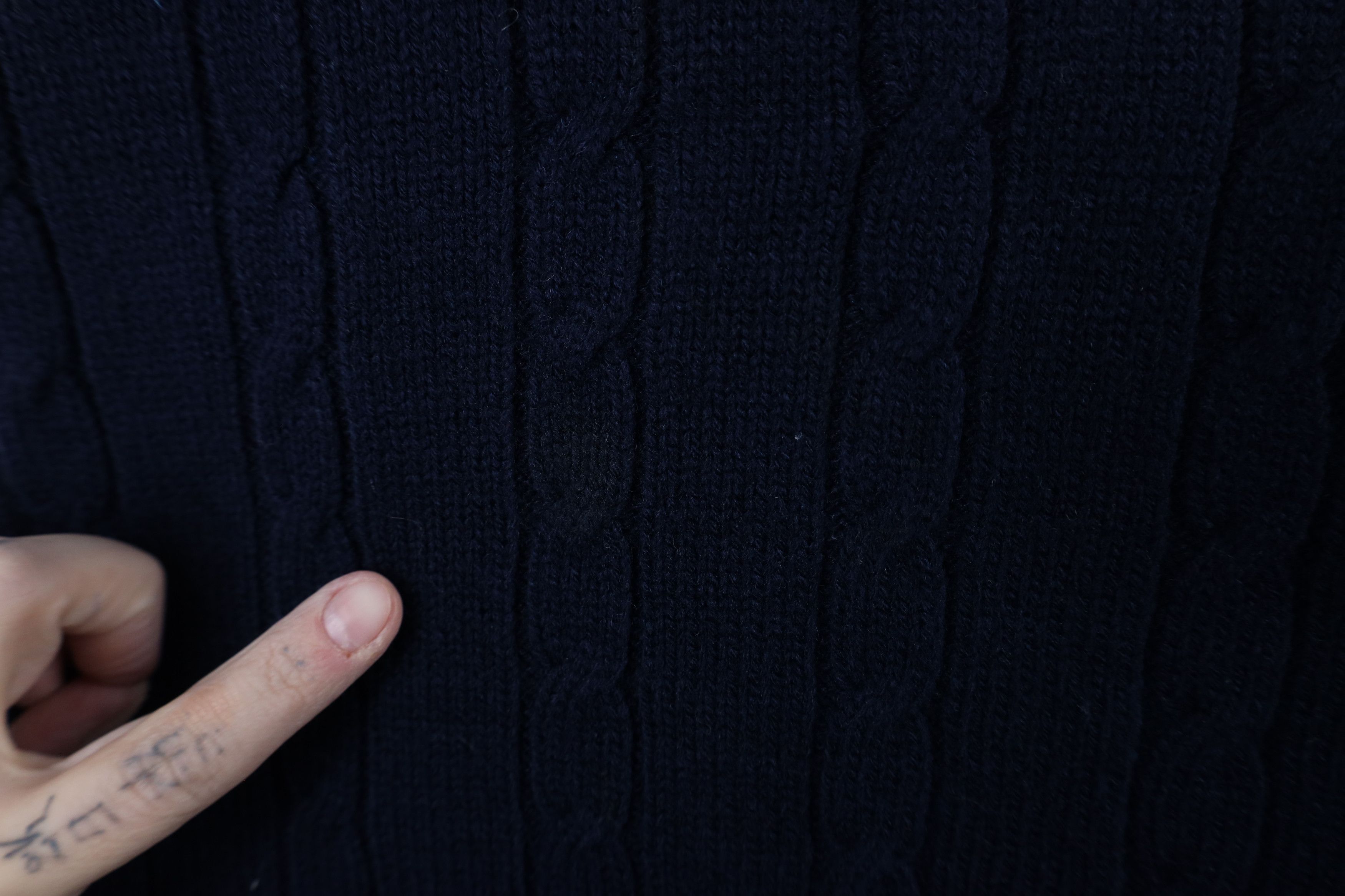 Vintage Vintage 90s Streetwear Striped Cable Knit Sweater Vest Size S / US 4 / IT 40 - 4 Thumbnail
