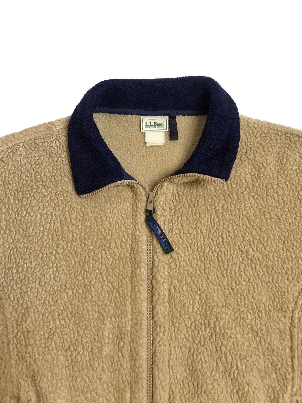 L.L. Bean × Vintage L.L.Bean Vintage Fleece Jacket Size US L / EU 52-54 / 3 - 2 Thumbnail