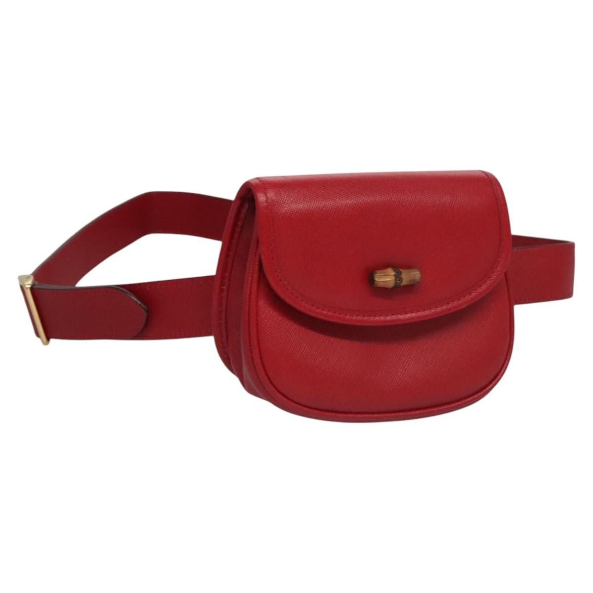 Gucci Gucci Bamboo 1947 Belt Bag Leather Size ONE SIZE - 1 Thumbnail