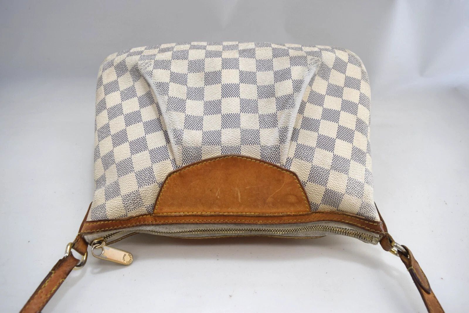Louis Vuitton Louis Vuitton Siracusa PM Crossbody Bag Azur Canvas N41113 Size ONE SIZE - 4 Thumbnail