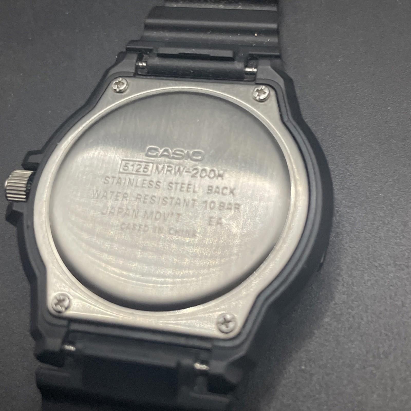 Casio Casio Men's Quartz Day-Date Indicator 44mm Watch MRW200H-2BV Size ONE SIZE - 6 Thumbnail