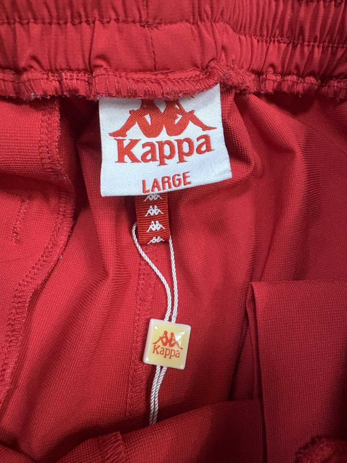 Kappa × Vintage Vintage Kappa Red & Blue Logo Shorts (Size Large) Size US 34 / EU 50 - 3 Thumbnail