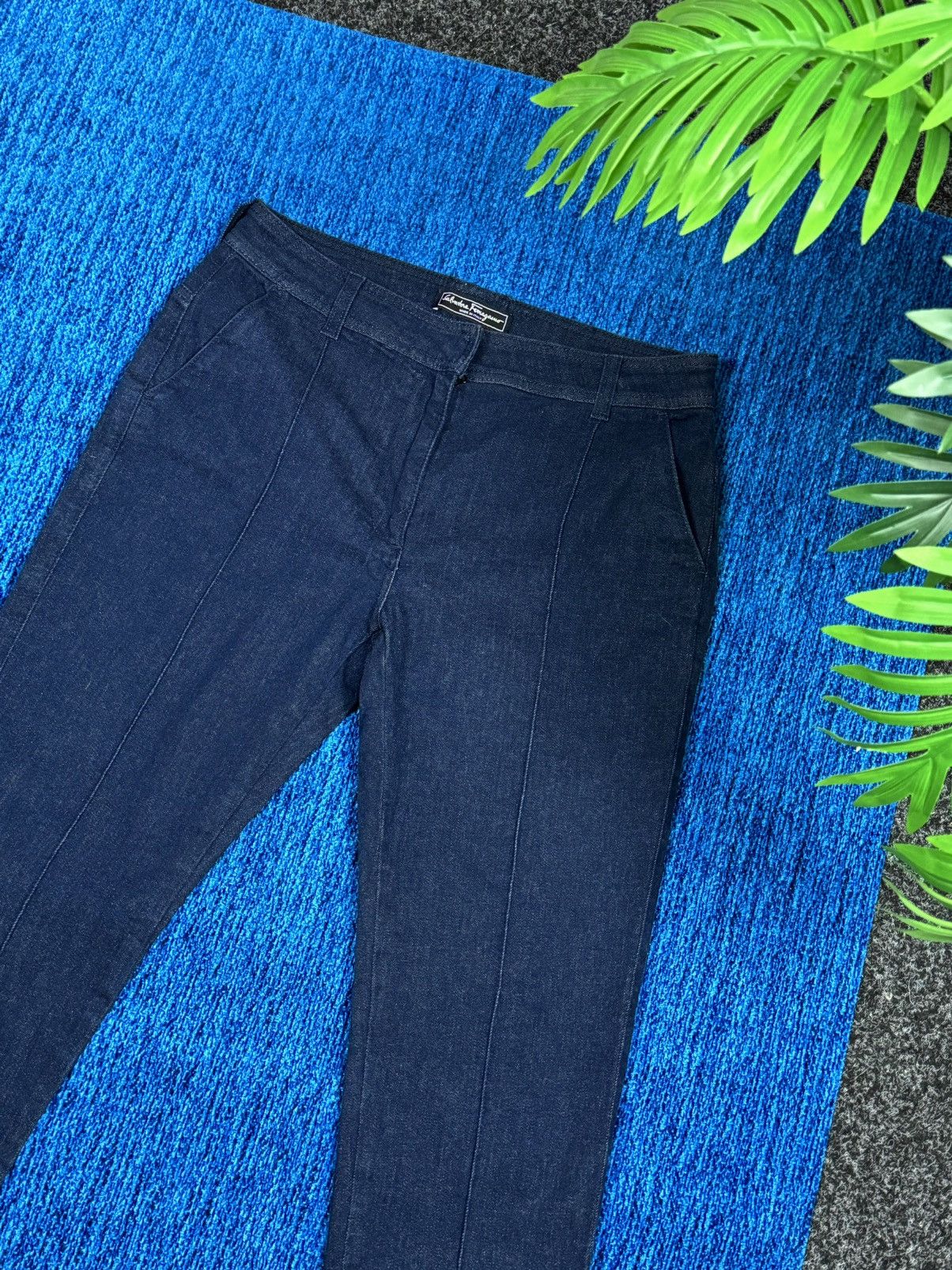 Designer × Salvatore Ferragamo SALVATORE FERRAGAMO JEANS WOMEN LUXURY SIZE 44 Made in Italy Size 30" / US 8 / IT 44 - 7 Thumbnail