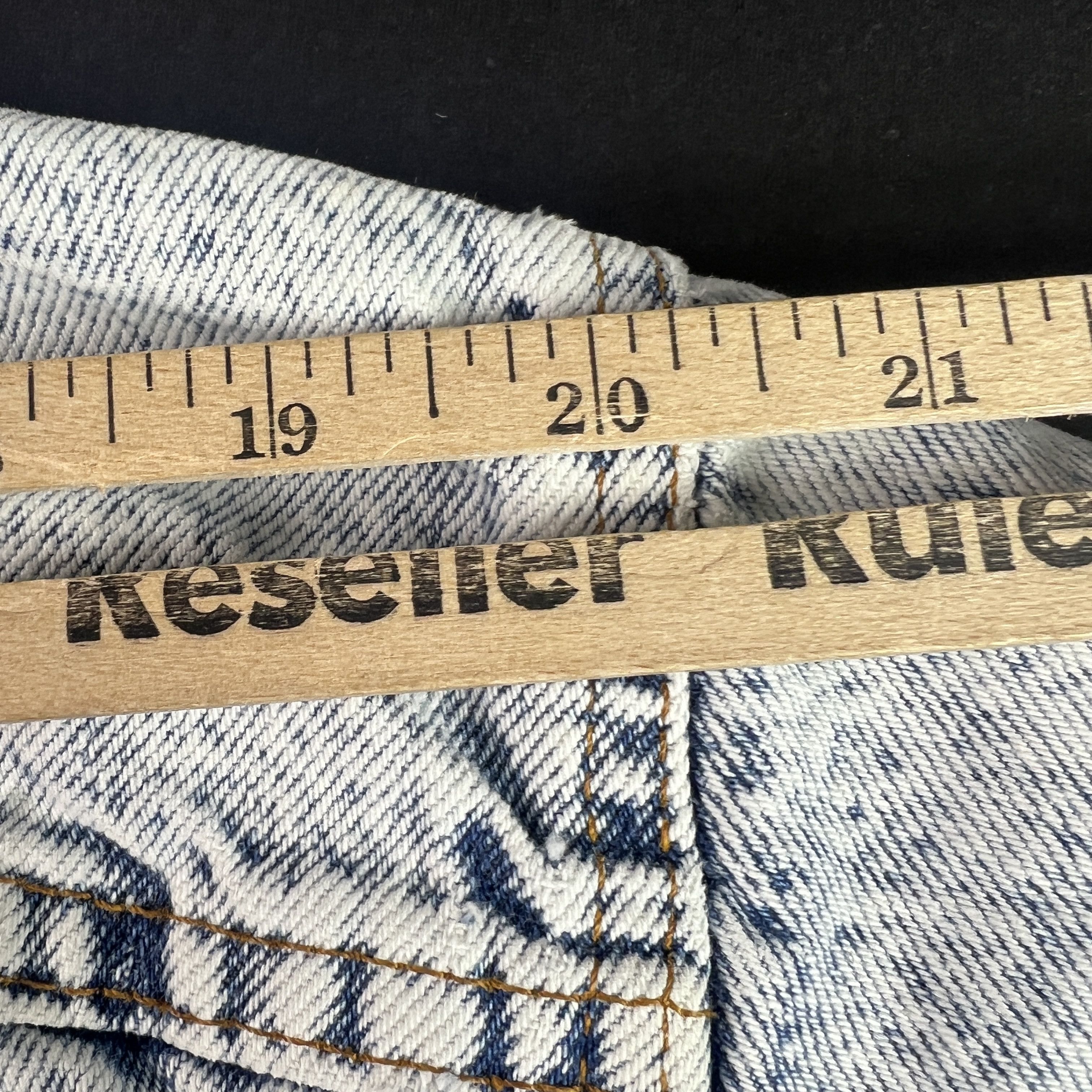 Levi's VTG Levi's Big Jean Jacket Faded Acid Wash Trucker USA Made Size L / US 10 / IT 46 - 16 Thumbnail