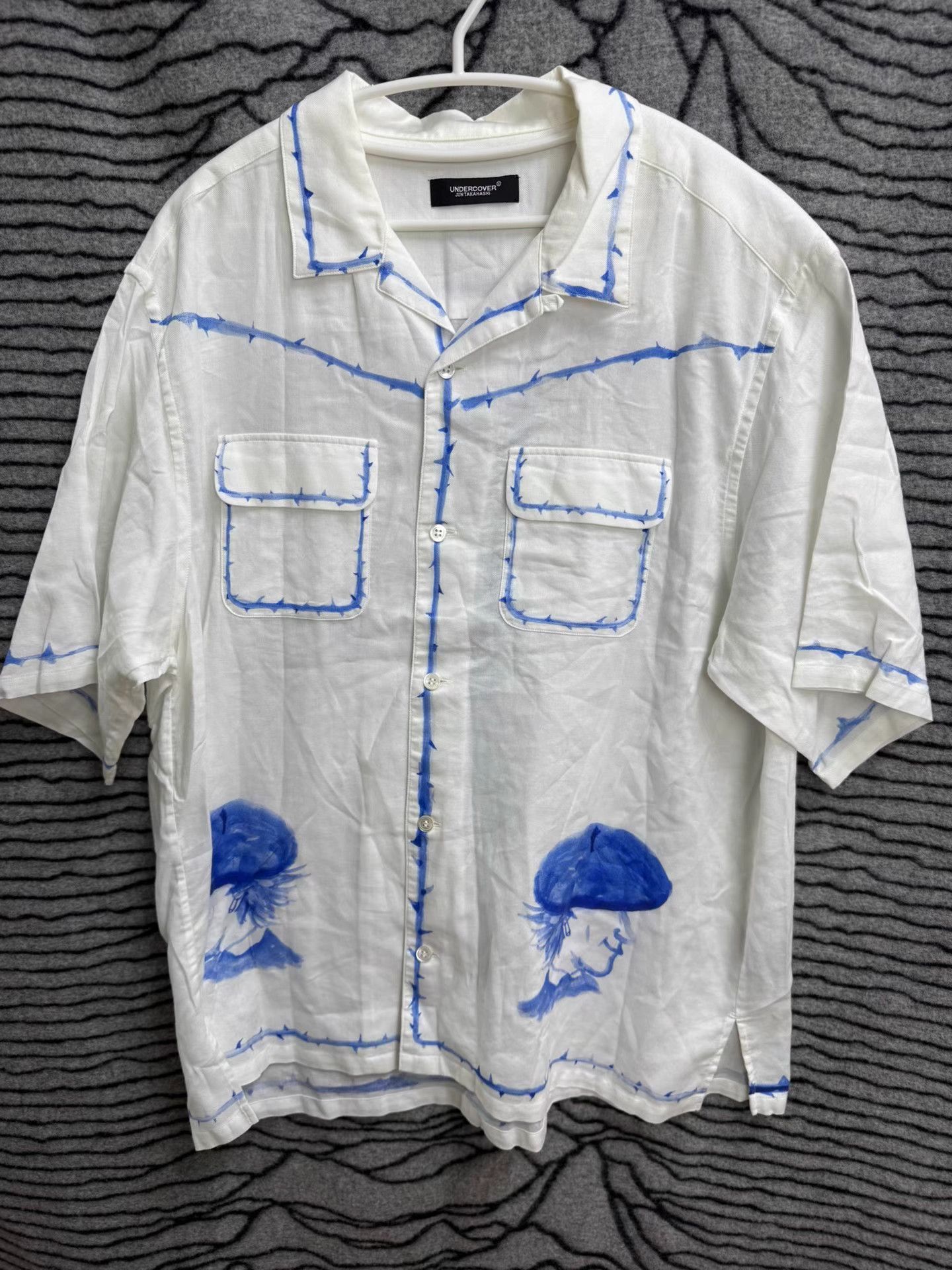 Undercover UNDERCOVER Ballpoint Painter Short Sleeve Shirt K20 Size US XL / EU 56 / 4 - 1 Thumbnail