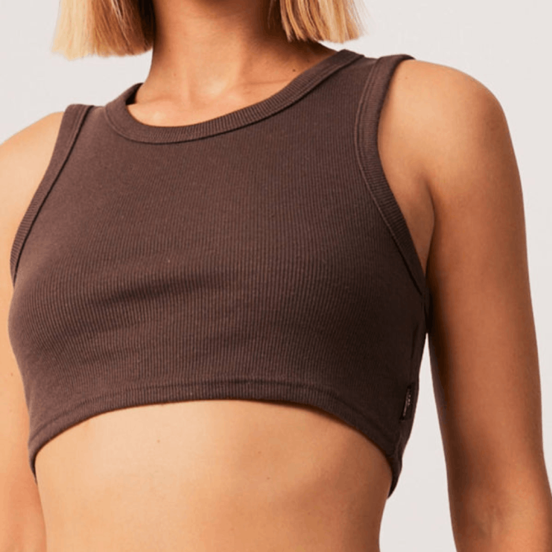 Afends BNWT Afends - Chloe - Hemp Ribbed Cropped Tank Top - Medium Size M / US 6-8 / IT 42-44 - 3 Thumbnail