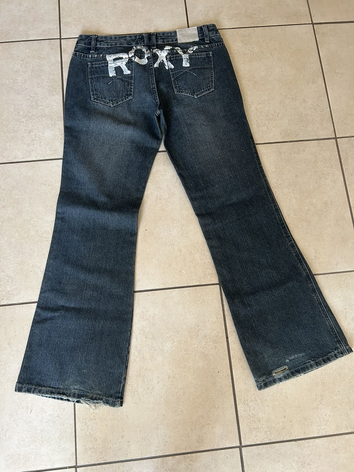 Vintage Roxy ultra wide leg flare Size 38" / US 16 / IT 52 - 3 Thumbnail