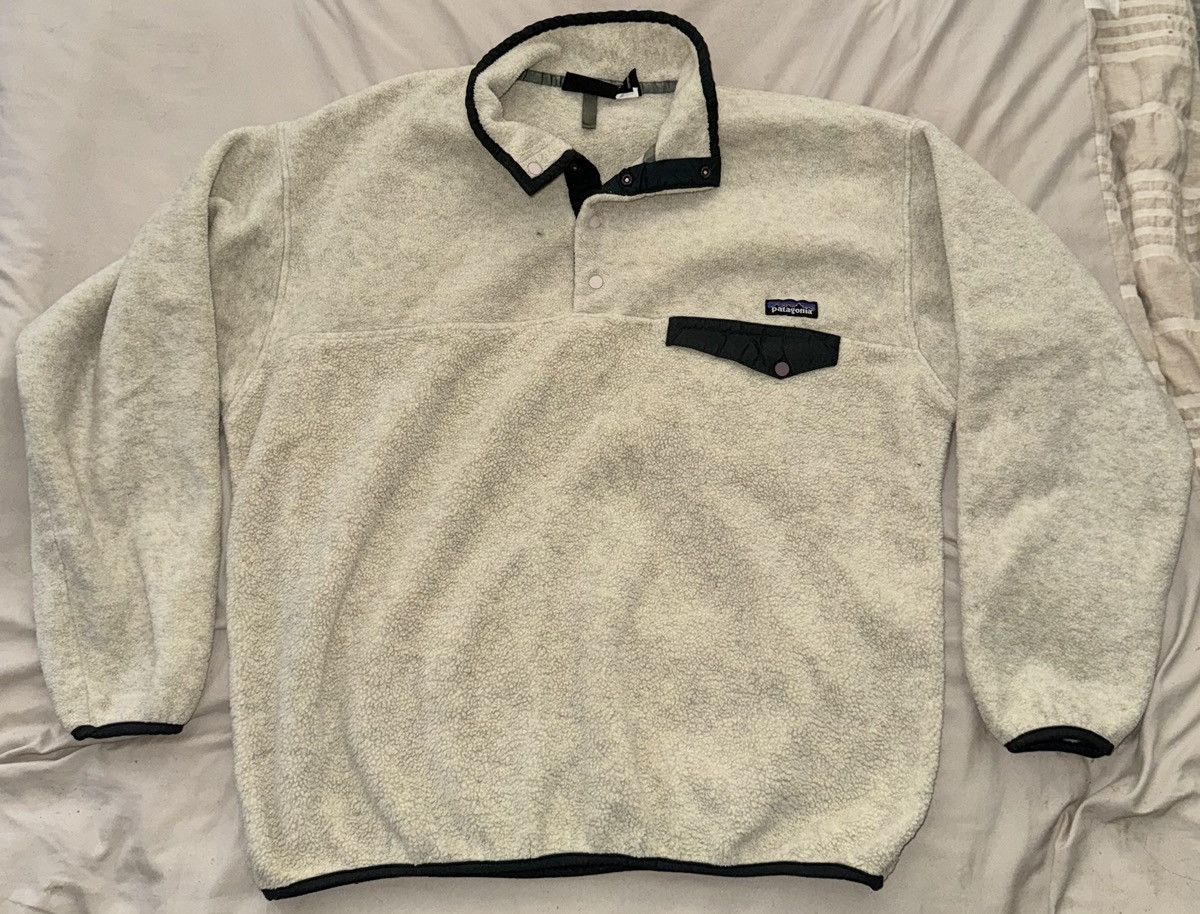 Vintage 80s 90s Patagonia Mens Synchilla Snap T Pullover