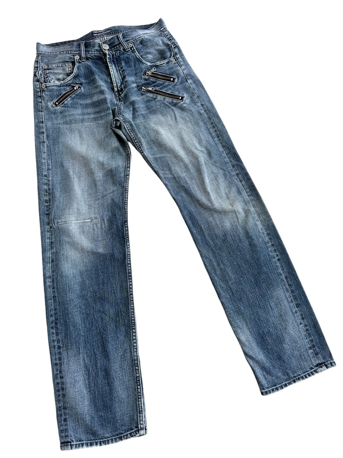HyperDenim Japanese Brand Real Jeans Villand multiple Zipper Size US 30 / EU 46 - 3 Thumbnail