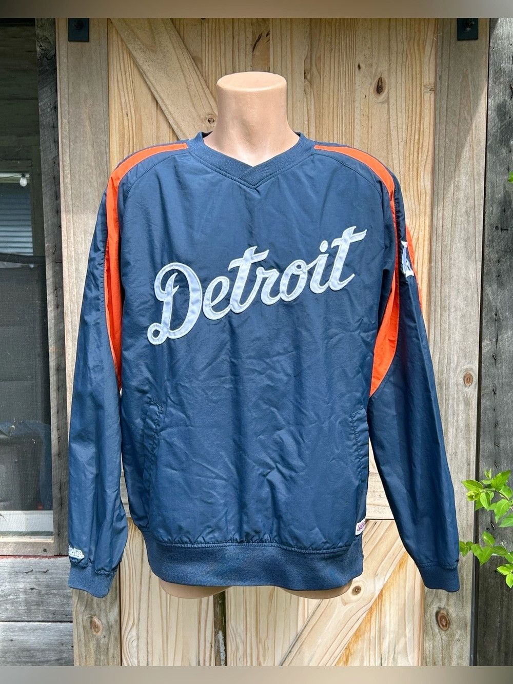Other Stitches Detroit Tigers MLB Pullover Windbreaker Jacket Size US L / EU 52-54 / 3 - 1 Thumbnail