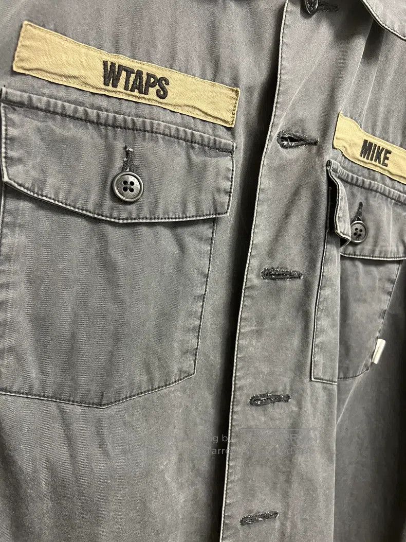 Wtaps Wtaps Washable grey two-piece jacket shirt Size US M / EU 48-50 / 2 - 3 Thumbnail