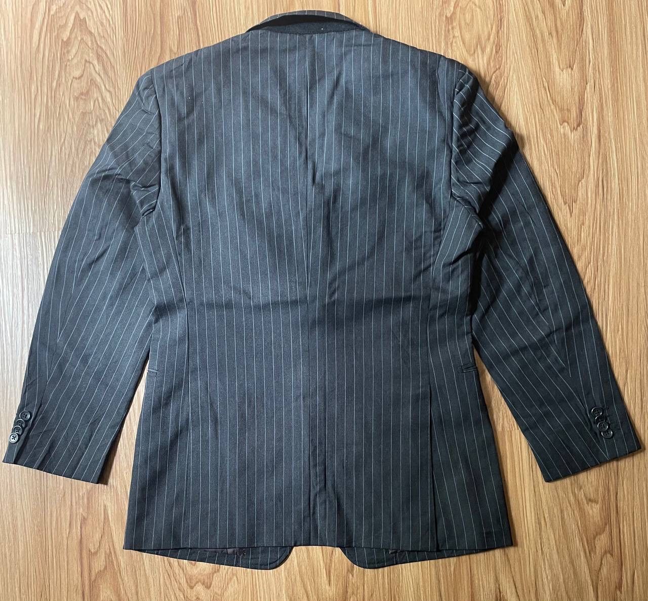 Designer × Paul Smith × Vintage Vintage Paul Smith Navy Stripe Blazers suit single breasted Size 38R - 6 Thumbnail