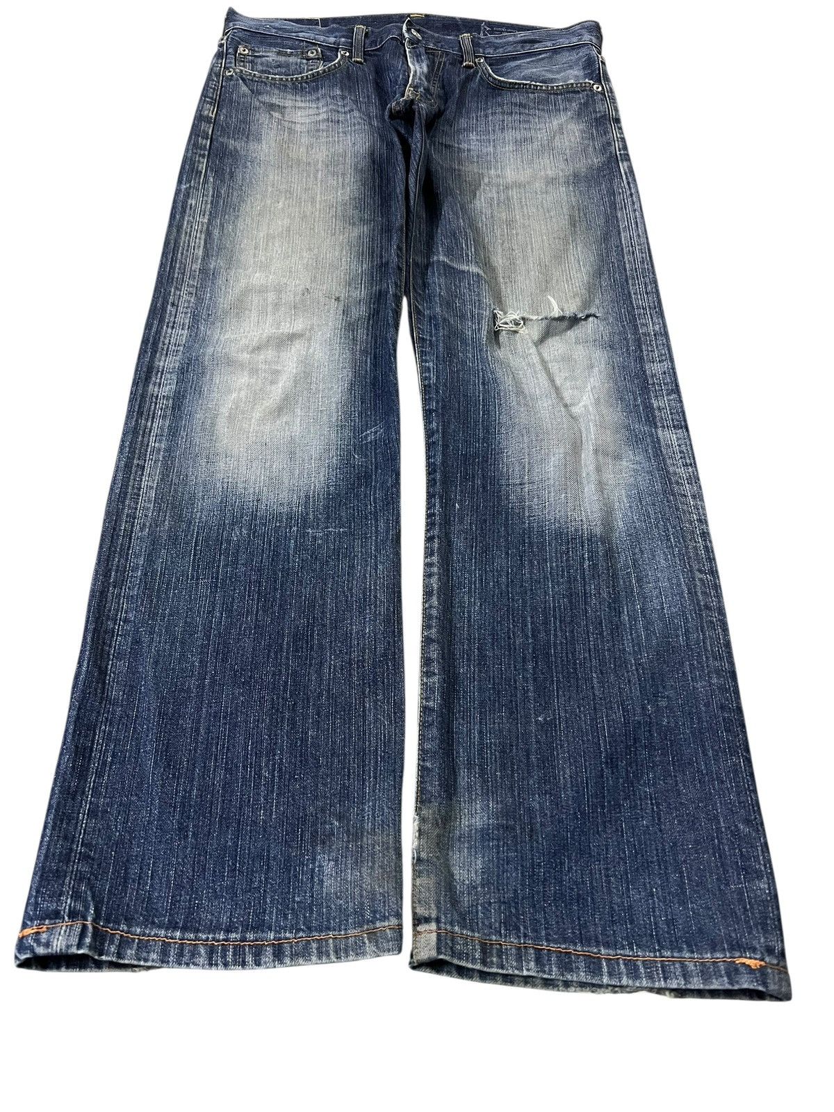 Hysteric Glamour Vintage Edwin 503R Distress Washed Jean Japan Size US 33 - 1 Thumbnail