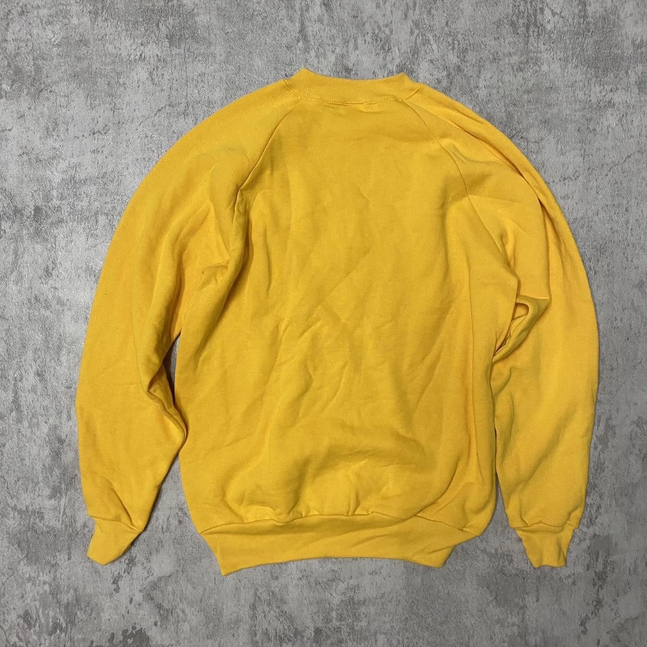 Other Yellow vintage 80s crewneck sweatshirt clothing Size US S / EU 44-46 / 1 - 4 Thumbnail