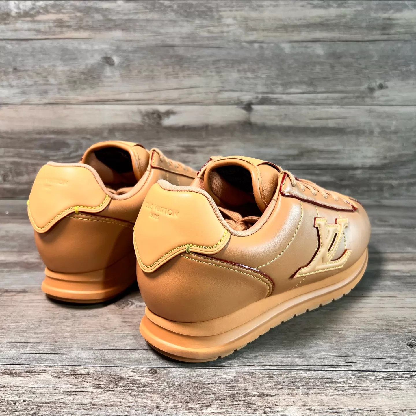 Louis Vuitton LV Brown & Khaki Sneaker UK8 / 42 Size US 9 / EU 42 - 3 Thumbnail