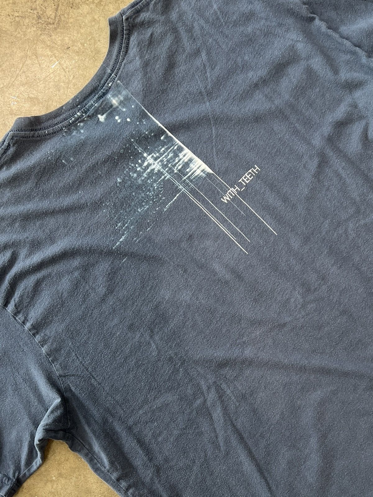 Band Tees × Vintage Vintage 2005 Y2K Nine Inch Nails With Teeth Tee XL Size US XL / EU 56 / 4 - 4 Thumbnail