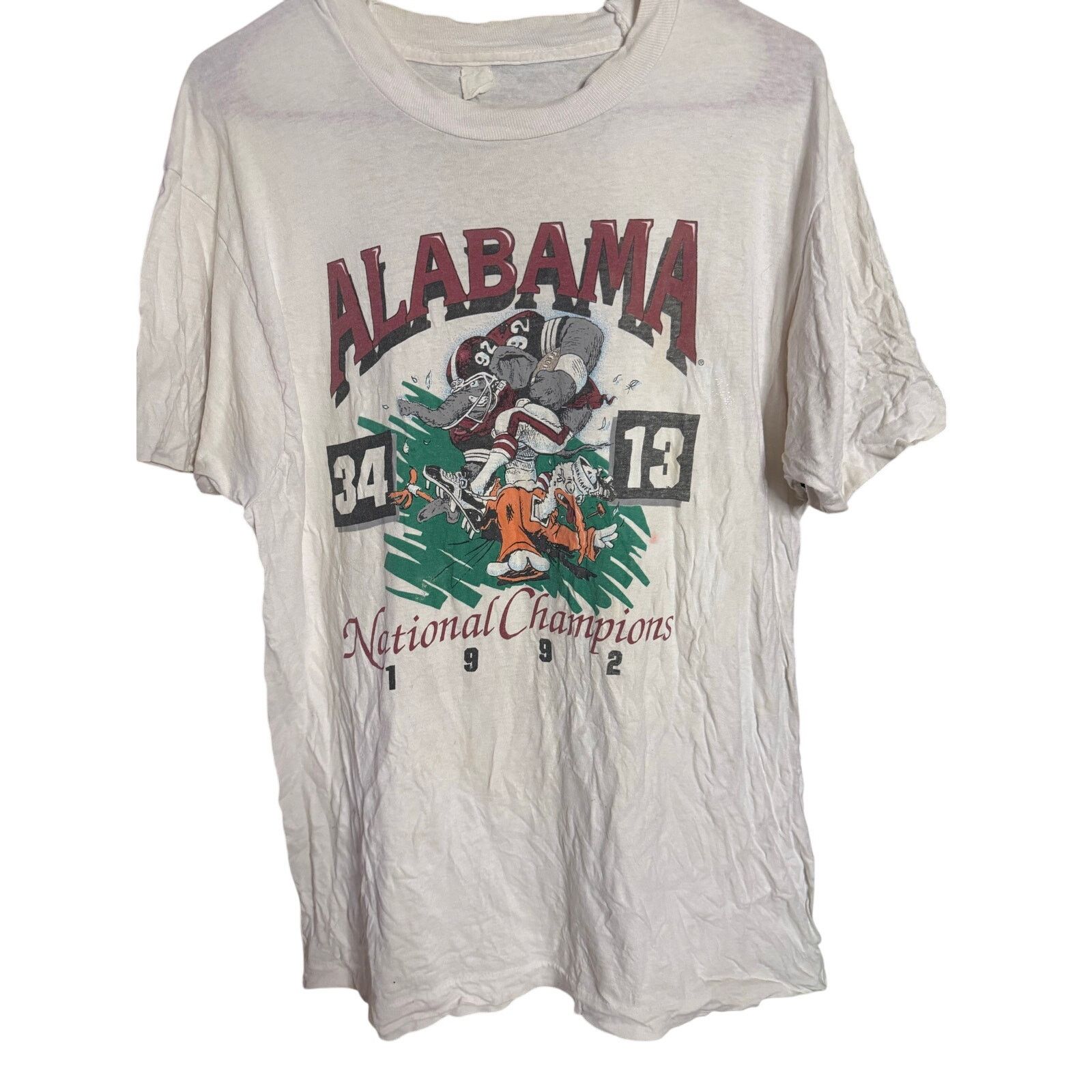 Other Vintage University of Alabama Tee Size US M / EU 48-50 / 2 - 1 Thumbnail