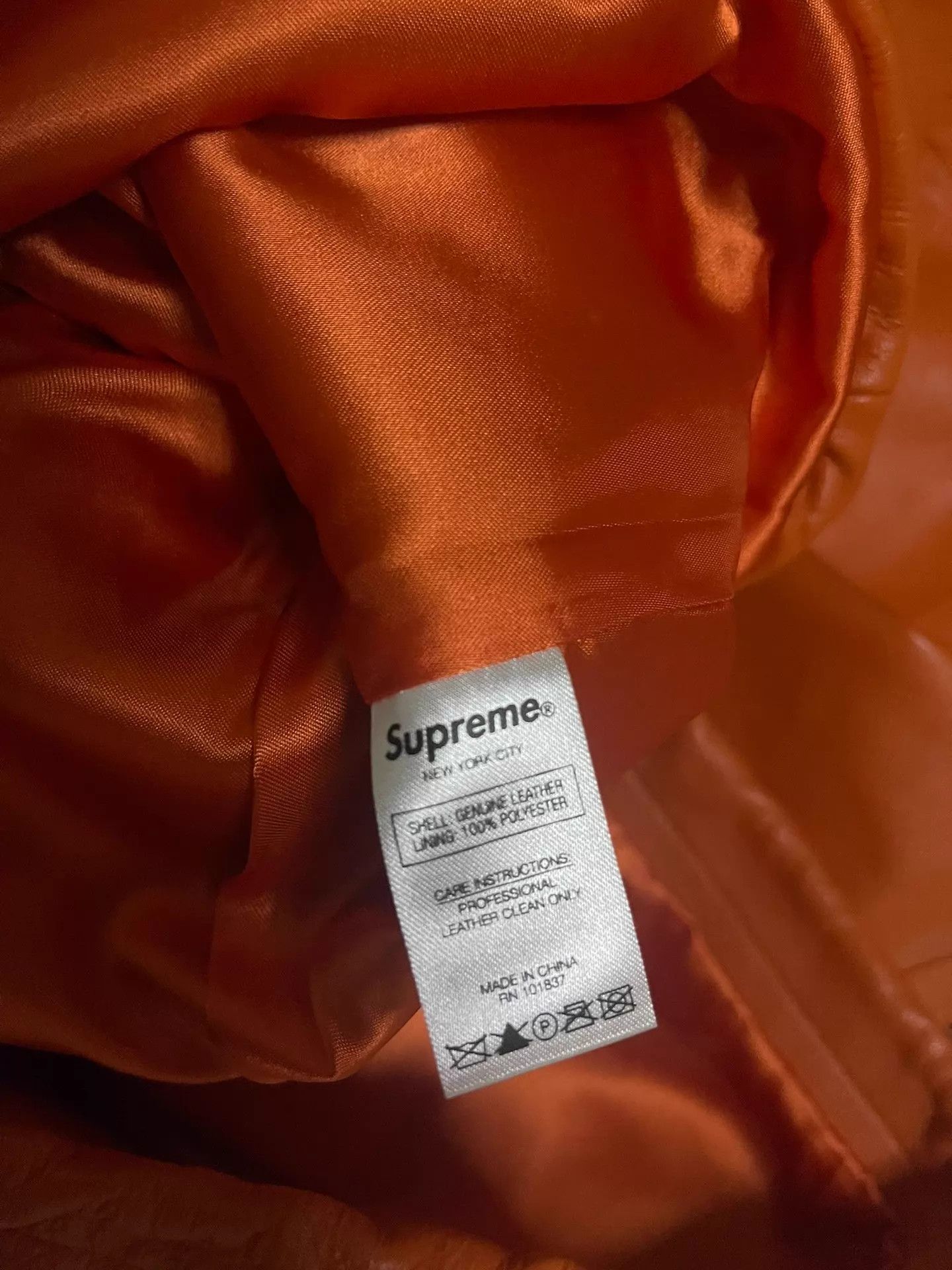 Supreme Supreme Leather Anorak Jacket M New Original Packaging Size US M / EU 48-50 / 2 - 5 Thumbnail