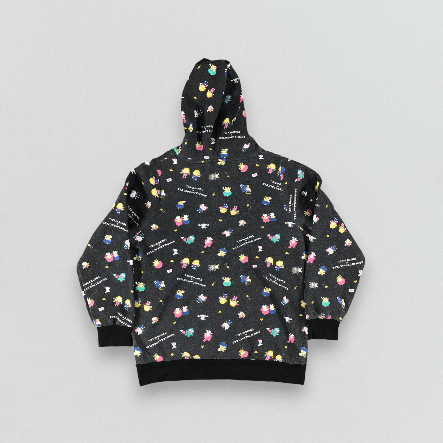 Japanese Brand Sanrio Characters x Tokyo Pixel All Over Print Hoodie Size US L / EU 52-54 / 3 - 2 Thumbnail