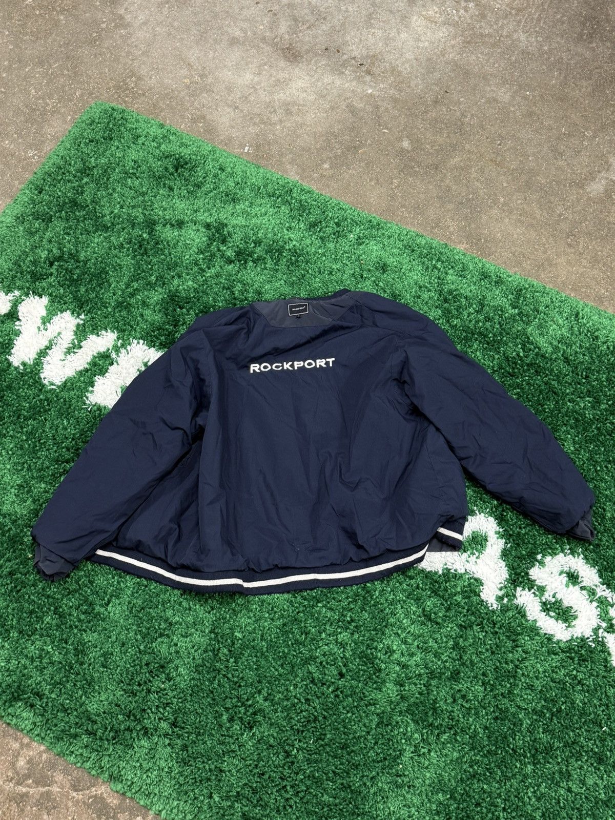 Rockport × Vintage Rare Vintage Rockport Navy Jacket Large Size US L / EU 52-54 / 3 - 1 Thumbnail