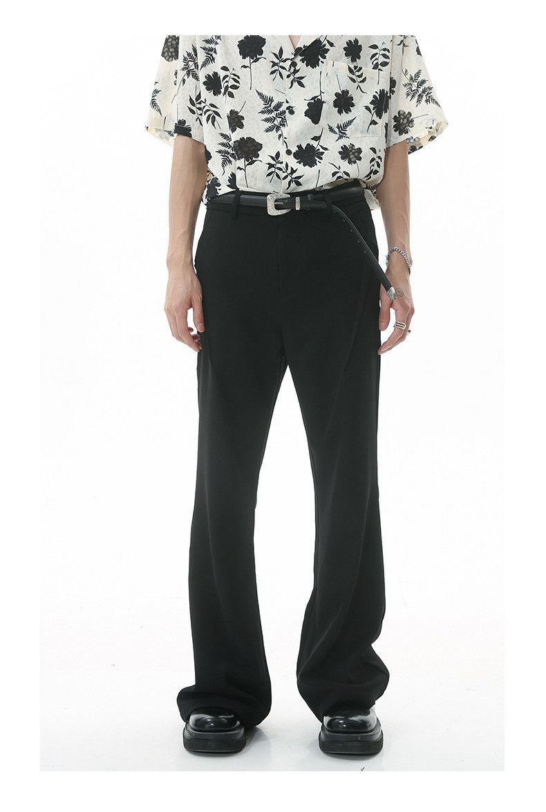 Japanese Brand Japanese retro high waist loose flared casual trousers Size US 32 / EU 48 - 1 Thumbnail