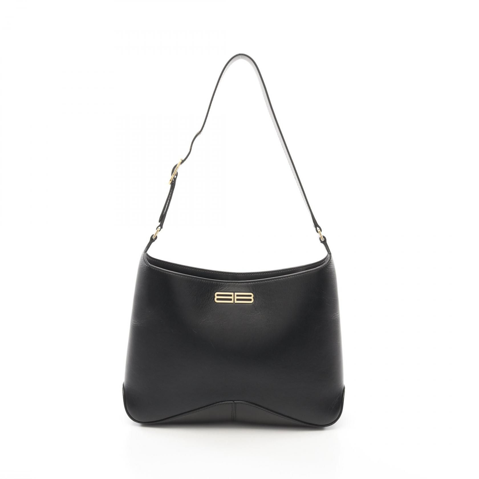Balenciaga Balenciaga Xx Medium Bag Leather Shoulder Bag Leather Shoulder Bag 695591 in Black, Women's