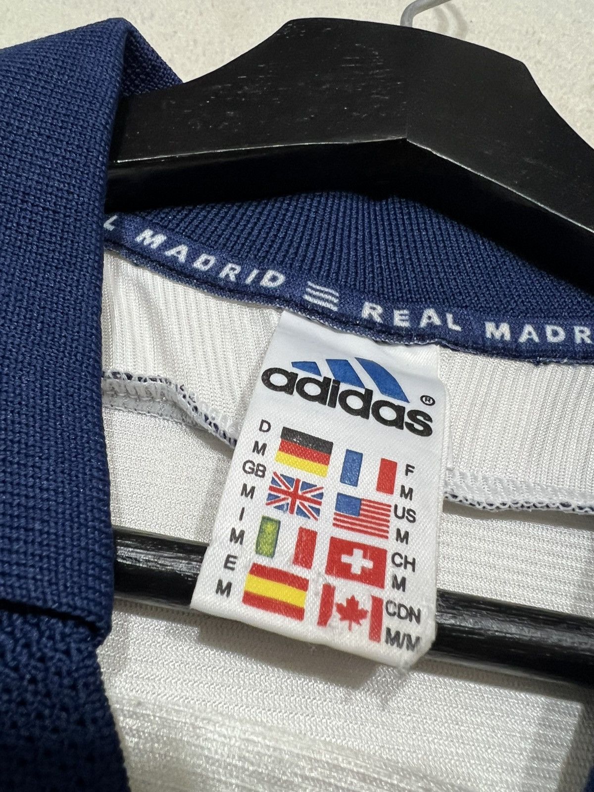 Adidas Real Madrid 1998 Adidas Home Jersey Champion Of Europe 2000 Size US M / EU 48-50 / 2 - 8 Thumbnail