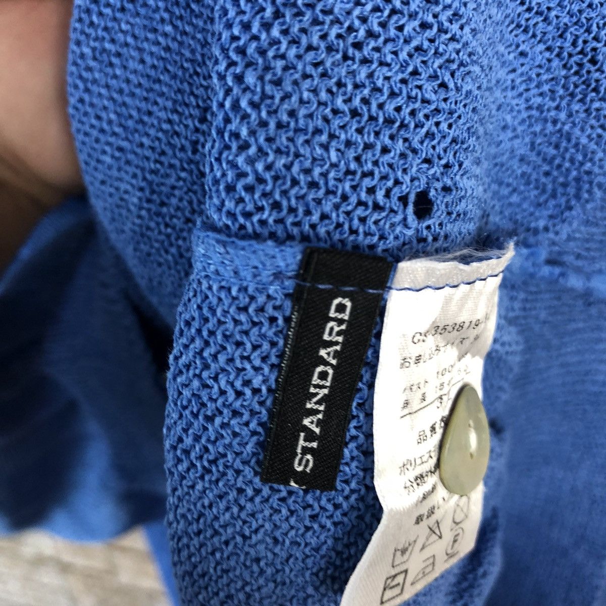 Japanese Brand Japanese Brand Blue knitwear Cardigan #A867 Size L / US 10 / IT 46 - 10 Thumbnail